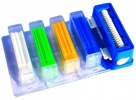 DISPOSABLE MICRO APPLICATOR BOX + HOUDER