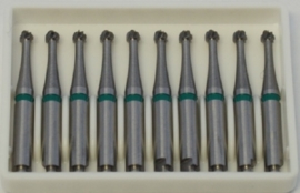 SWISS CARBIDE CARIËSBOREN, 10 STUKS
