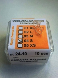 EASY DENTAL OCCLUSAL MATRICES, PREMOLAAR