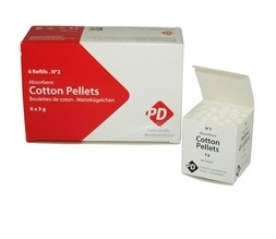 COTTON PELLETS PRODUITS DENTIARES