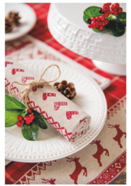 Stoffen placemats Kerst (6)