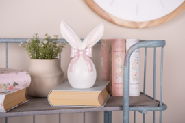 Decoratie konijnen oren met strik 12*8*18