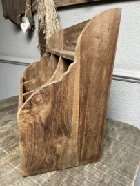 Houten grutterbak met lade 50*45*25