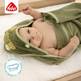 Badhanddoek met capuchon Kameleon