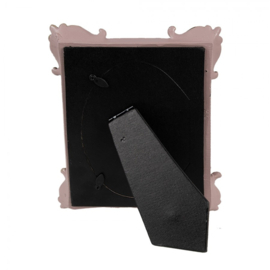 Brocante fotolijst roze 10*15