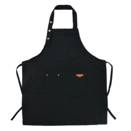 Keukenschort denim zwart