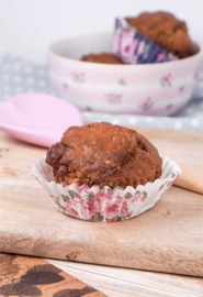 Cupcake papieren vormpjes Bella 60 stuks