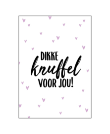 Kaart Dikke knuffel voor jou