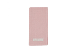 Wafel keukendoek pastel roze 50*70