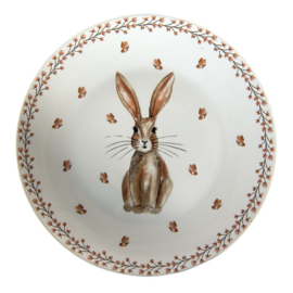 Dinerbord Rustic Easter Bunny 26 cm