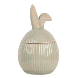 Voorraadpot met oren groen 10*16