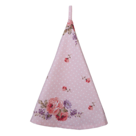 Ronde keukendoek Dotty Rose