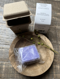 100% Natuurlijk Amberblokje in doosje Lavender