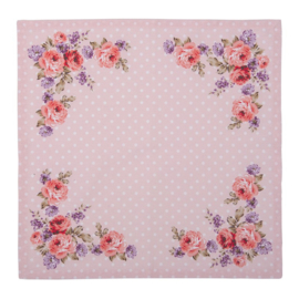 Stoffen servetten Dotty Rose (6)