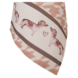 Keukendoek Dachshund Love model 2