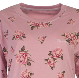 Dames nachthemd rozen roze