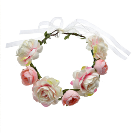 Romantische haarband rozen