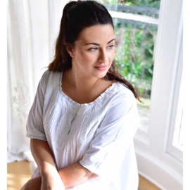 Romantisch nachthemd Isla