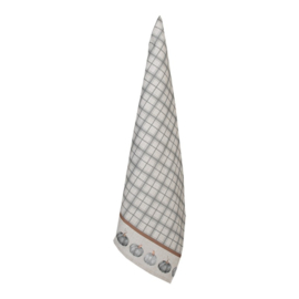 Keukendoek pompoen grijs model 1