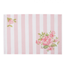 Stoffen placemats (6) Sweet Roses