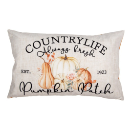 Sierkussenhoes Countrylive Pompoen 30*50