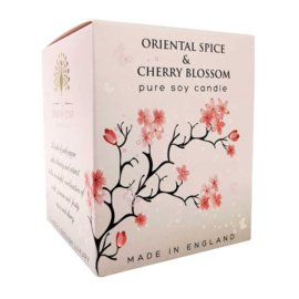 Geurkaars Oriental Spice & Cherry Blossom
