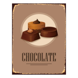 Tekstbord Chocolate 25*33