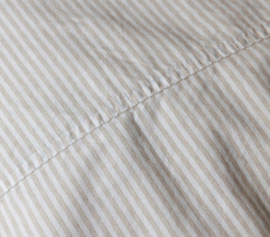 Dekbedovertrek Newport Stripe zand/beige 200*220