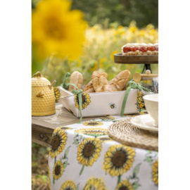 Ronde keukendoek Sunny Sunflowers