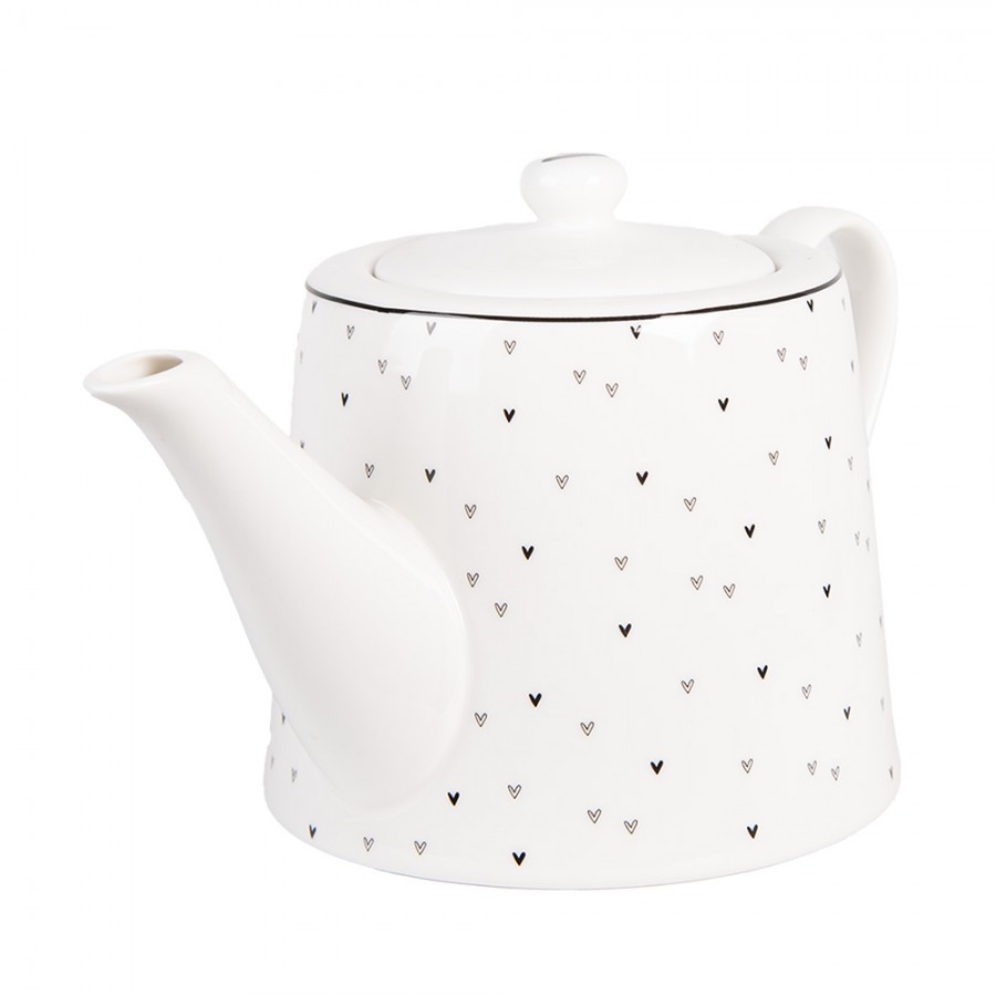 Theepot mini hartjes 1L