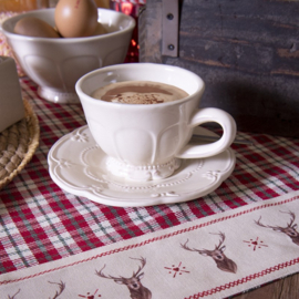 Servies Rustic Romance kop en schotel