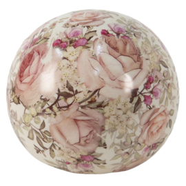 Decoratie bol met rozen 12*11