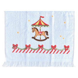 Gastendoekje Christmas Carousel Dream