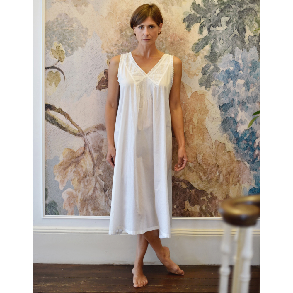 Romantisch nachthemd Jane wit