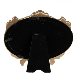 Ovale fotolijst goudkleur 10*15