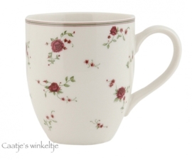 Servies La petite rose mok