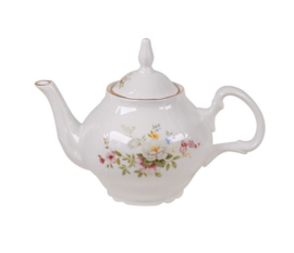 Porseleinen theepot Engelse tuin 1.2L