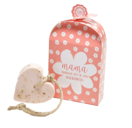 Kadobox met hartzeep Mama