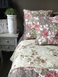 Clayre & Eef bedsprei Vintage Roses 140*220