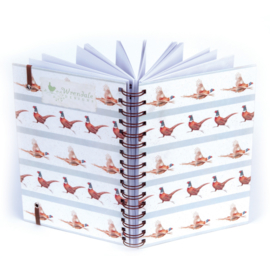 Notitieboek A5 Flying Pheasant