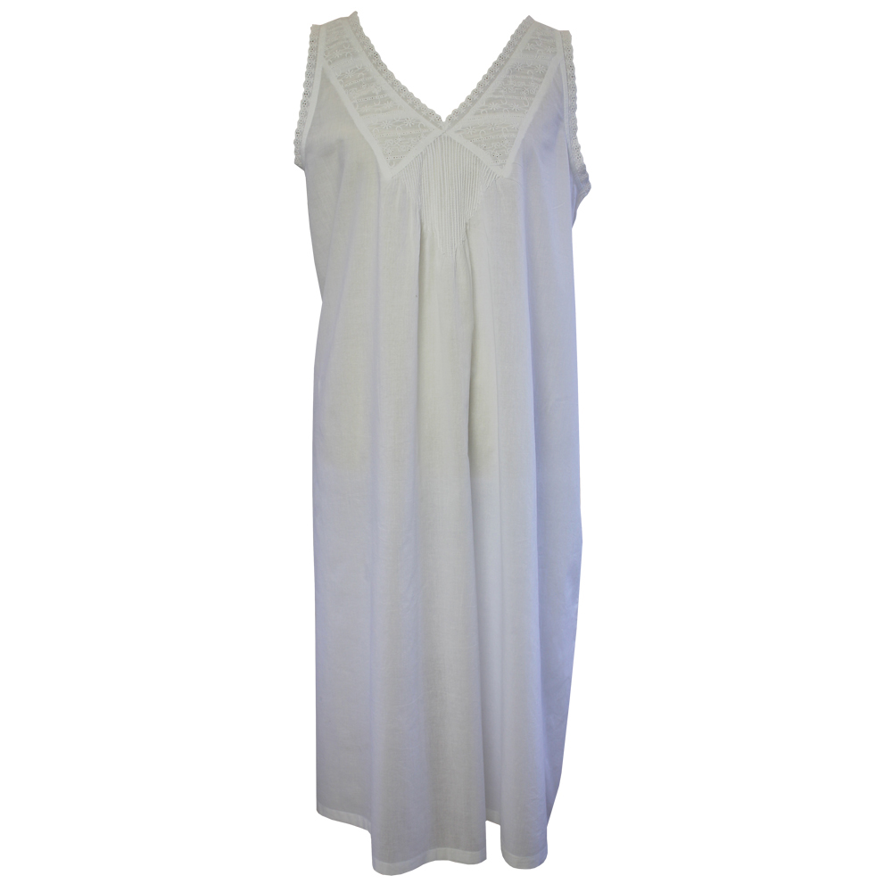 Romantisch nachthemd Jane wit