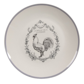 Ontbijtbord Haan Divine French Rooster