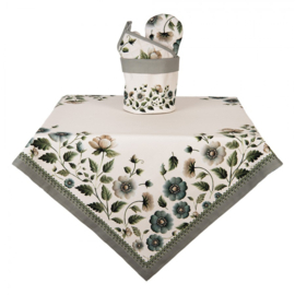 Ovenhandschoen Anemoon beige/groen