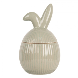 Voorraadpot met oren groen 10*16