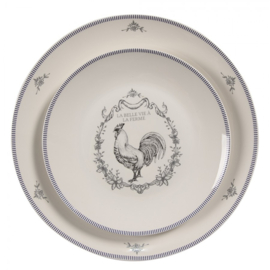 Dinerbord Haan Divine French Rooster