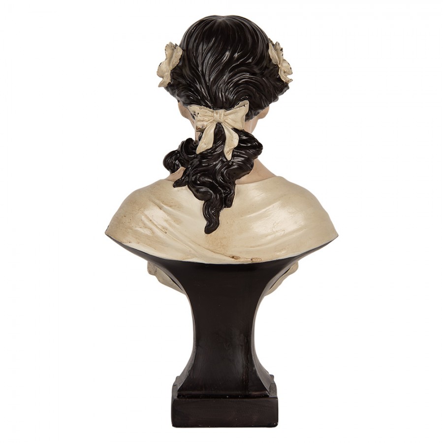Decoratie beeld buste vrouw 18*12*31