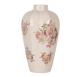 Decoratieve vaas rozen 21*34