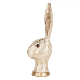 Decoratie konijn met lange oren 14*37
