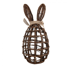 Rotan ei met konijnenoren 23*22*45