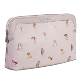 Large cosmetic bag A dog's life